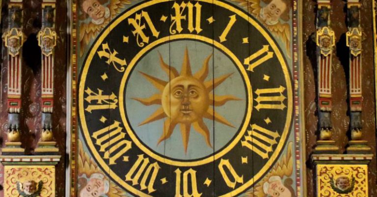 Solar Chargers - Brown and Black Analog Clock