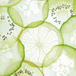 Organic Vitamins - Sliced Green Fruits