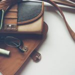 Leather Bag - Brown Leather Crossbody Bag With Eyeglasses